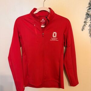 Ohio State University Scarlet Full Zip Jacket